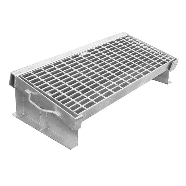 Steel grid plate drainage cover manhole cover and drain grating